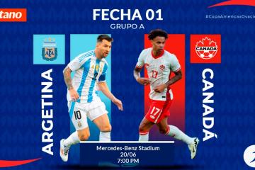 Argentina vs. Canadá: Vive el arranque de la Copa América al estilo de Ovación