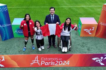 Presidente del IPD se reunió con algunas paradeportistas clasificadas a París 2024