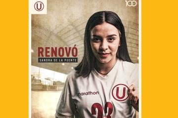 ¡Seguirá siendo crema! Sandra de la Puente renovó contrato con Univeristraio