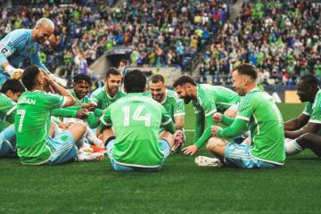 Ruidíaz fue suplente en triunfo de Seattle Sounders