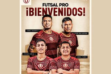 Universitario presentó a sus refuerzos de su equipo de futsal