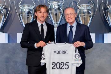 Luka Modric renovó con el Real Madrid hasta el 2025