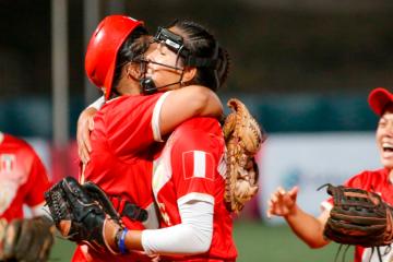 ¡Vamos Perú! Selección peruana venció a Brasil en Sudamericano de softbol femenino