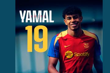 Lamine Yamal usará la '19' en Barcelona y no viajará a la gira por EE.UU