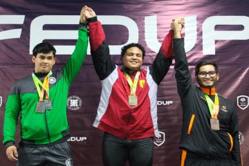 U. Ricardo Palma se llevó título del torneo universitario de levantamiento pesas