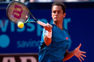 Varillas cayó ante italiano Fognini y quedó eliminado del ATP 250 de Gstaad