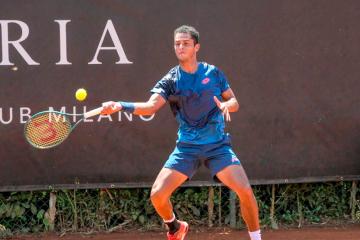 ¡Dura derrota! Varillas cayó ante juvenil suizo y fue eliminado de Challenger 125 'Dialéctico Zug Open'