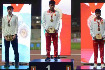 Perú acumuló 9 medallas en Sudamericano de atletismo U20