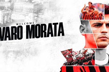 Álvaro Morata fue oficializado como nuevo jugador del Milan