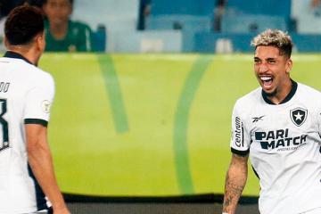 Botafogo venció a Cuiabá y comparte la cima del Brasileirao