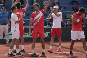 Perú ya conoce fechas y sede para enfrentar a Suiza por el Grupo Mundial I de la Copa Davis