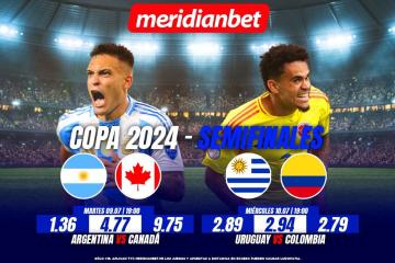 Copa América 2024: ¡Apuesta en las semifinales con Meridianbet!