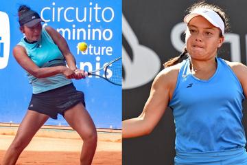 Romina Ccuno y Lucciana Pérez avanzaron a semifinales en dobles en el W15 Luján