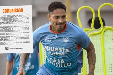César Vallejo confirmó intención de Paolo Guerrero de rescindir su contrato