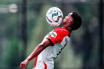 Marcos López estuvo en amistoso del Feyenoord