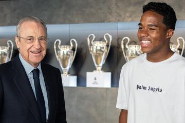 Real Madrid anunció fecha de presentación de Endrick