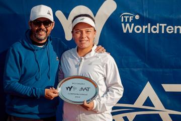 ¡Su primer título! Lucciana Pérez se coronó campeona del W15 Luján