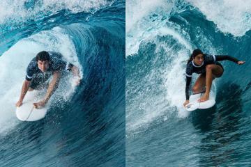 Lucca Mesinas y Sol Aguirre disputarán este domingo repechaje de surf en París 2024