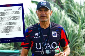 Uno más: Milton Mendes dejó de ser entrenador de Carlos Mannucci