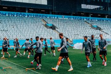 Peña quedó enfocado en el juego de mañana por la Champions League