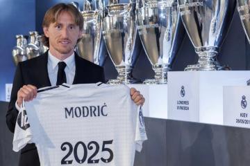 Modric: "Es especial poder seguir en el Madrid a estas alturas"