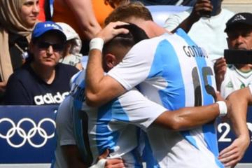 Argentina venció por 3-1 a Iraq por el grupo B de París 2024