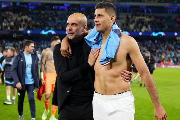 Guardiola: “No puedo negar lo feliz que estaría si Rodri gana el Balón de Oro”
