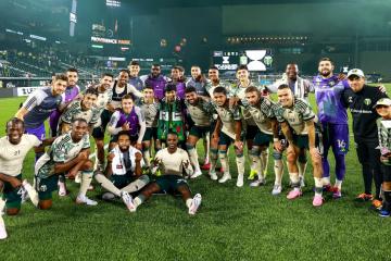 Araujo fue suplente en victoria de Portland Timbers