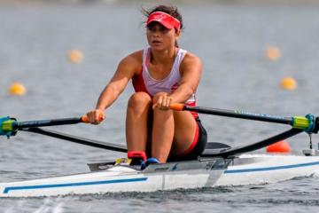 Adriana Sanguineti no pudo avanzar a cuartos en remo skiff