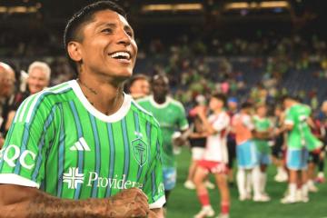 Ruidíaz ingresó en victoria de Seattle Sounders