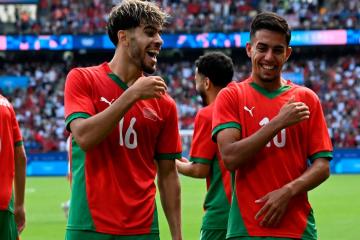 ¡Se fue de paseo! Marruecos goleó a EE.UU y avanzó a 'semis' en París 2024