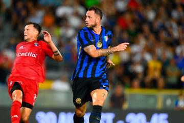 Inter de Milán empató 1-1 con Pisa en partido amistoso