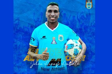¡Está de vuelta! Johan Arango es nuevo jugador de Deportivo Binacional