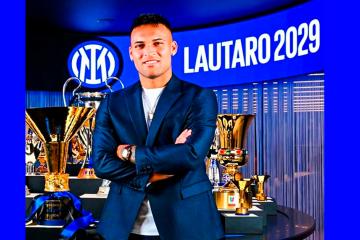 Lautaro Martínez renovó con Inter de Milán hasta 2029