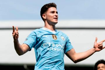 Julián Álvarez y su emocionante carta de despedida del Manchester City