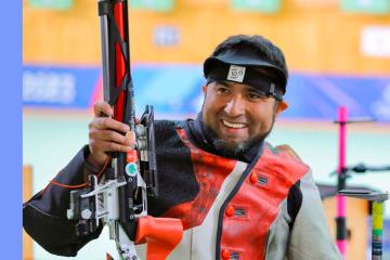 Tirador Jorge Arcela debutó en los Juegos Paraolímpicos París 2024