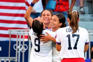 Estados Unidos venció a Alemania y jugará final del fútbol femenino en París 2024