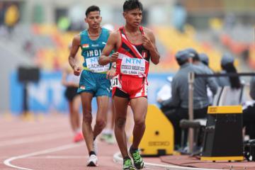 José Ccoscco ganó mayor experiencia en los 10 mil metros de marcha atlética en el Mundial de Atletismo U20