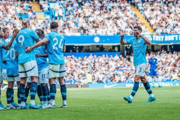 Manchester City se impuso por 2-0 al Chelsea