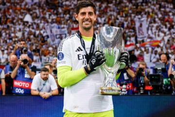 Courtois: "En el Real Madrid hay que ganar el máximo número de trofeos"