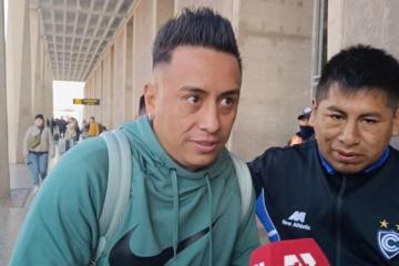 Cueva llegó a Cusco para unirse a Cienciano: "Siento mucha felicidad"