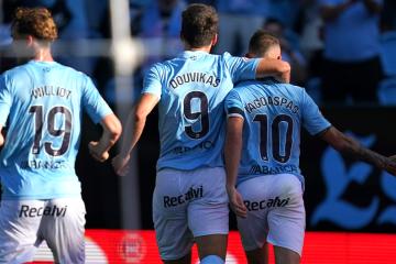 Celta de Vigo venció a Valencia y mantiene puntaje perfecto en La Liga