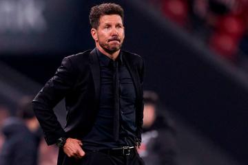 Simeone: “La pelota no quiso entrar por nuestra falta de contundencia”