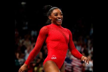 Simone Biles logró su tercer oro en París 2024