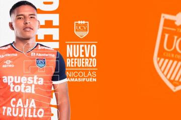 ¡De La Victoria a Trujillo! Nicolás Amasifuén fue cedido a préstamo a Vallejo