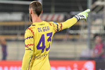 En el regreso de De Gea, Fiorentina empató 3-3 ante Puskás Akadémia