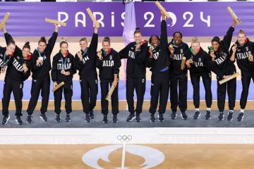 Italia se llevó la medalla de oro en el vóley femenino en París 2024