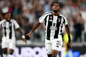 Juventus goleó por 3-0 al Como por la Serie A