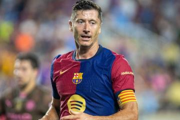 Lewandowski y Gündogan terminaron sentidos en amistoso del Barcelona
