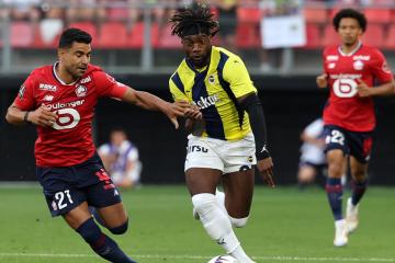 Lille venció a Fenerbache en la ida de la fase previa de la Champions League